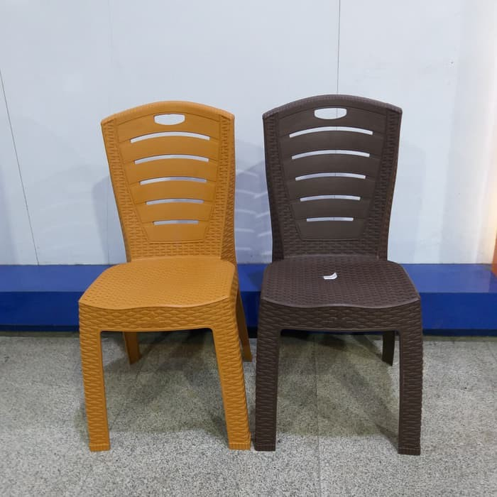 KURSI SANDAR KURSI SANTAI MOTIF ANYAMAN ROTAN OLYMPLAST OL 203 R OL203R