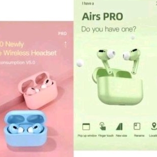 Discount Headset Bluetooth Inpods 13 Pro Wireless Earphone Bluetooth 5.0 I13 Pro Tws Macaron Color