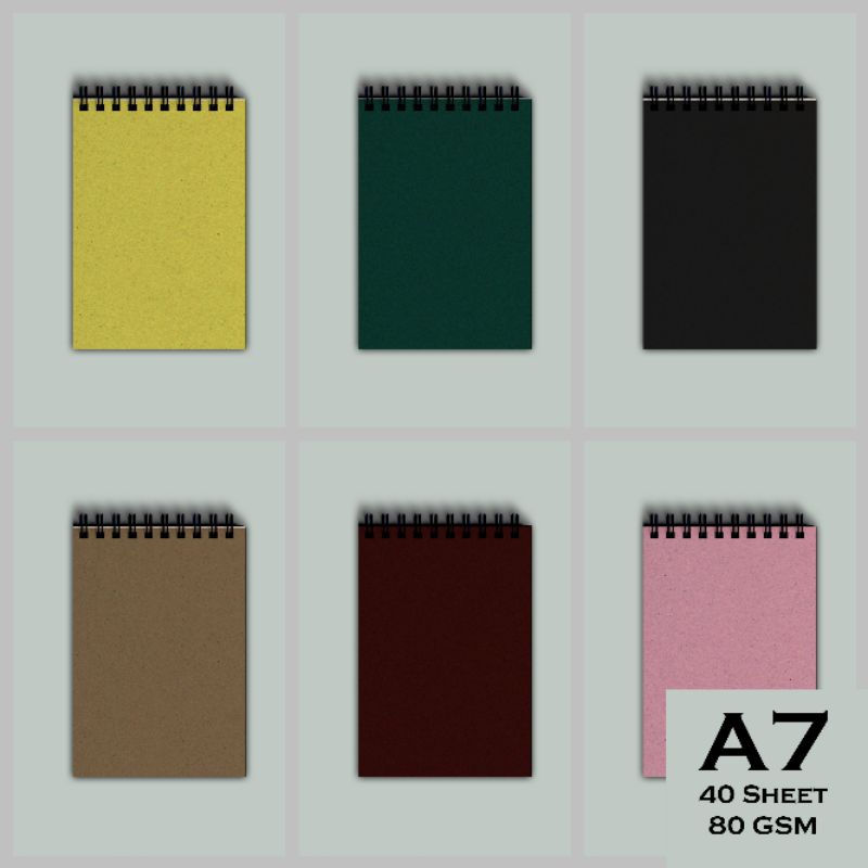 

MINI NOTEBOOK ESTETIK UKURAN A7