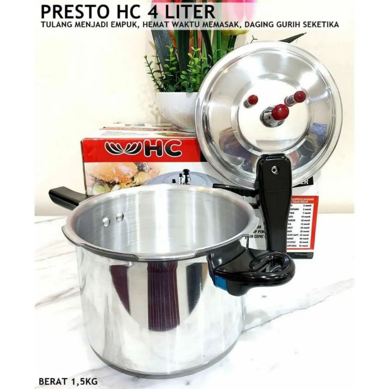 Panci presto 4 liter panci presto hc