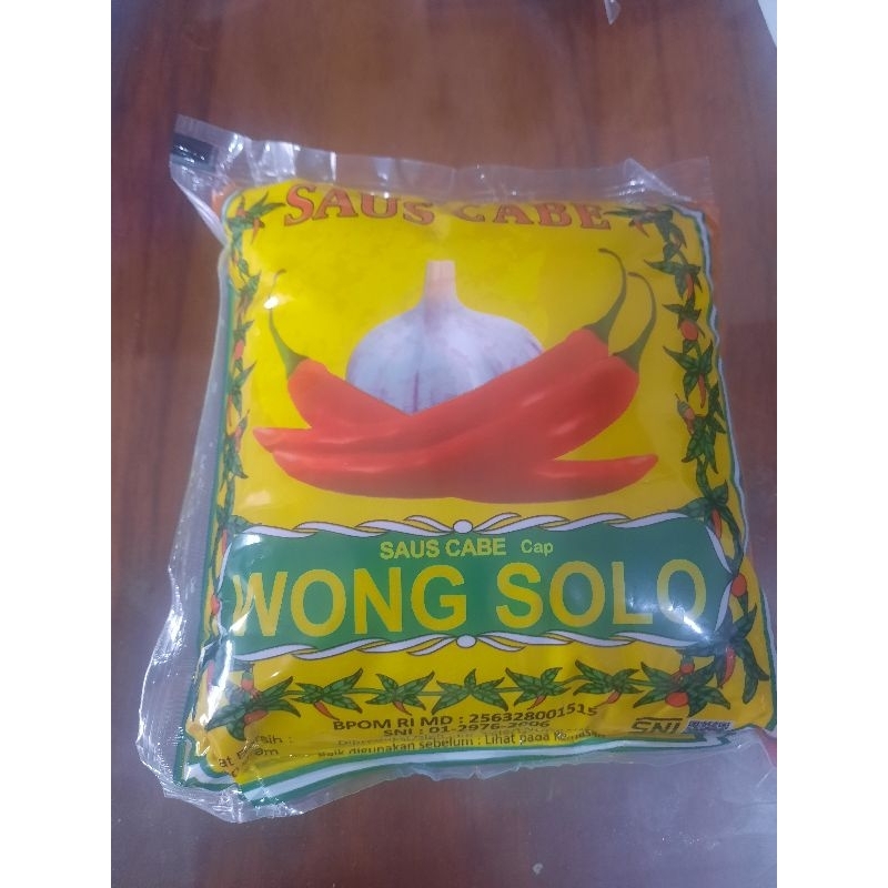 

Saus Cabe Cap Wong Solo