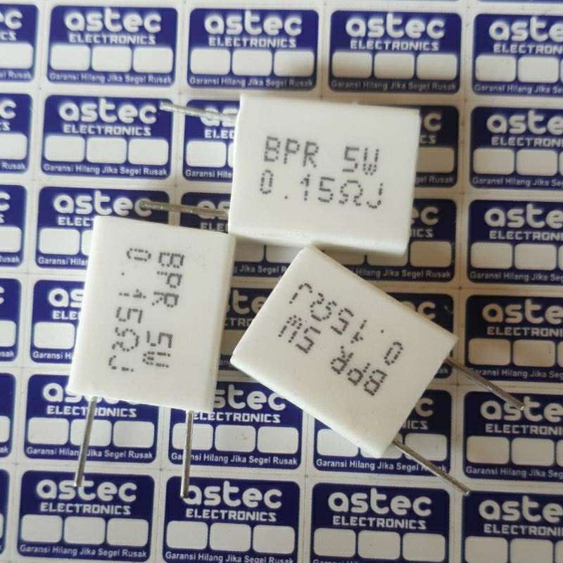 Resistor Noble 0.15/5W Resistor Gepeng 0.15/5W