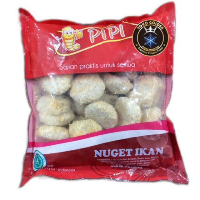 

pipi nugget ikan 500gr / naget ikan / fish nugget
