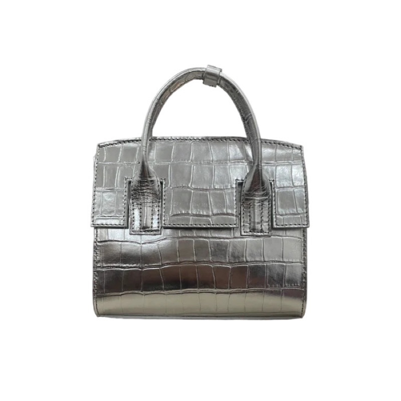 aesthetic pleasure - micro isolation croc silver