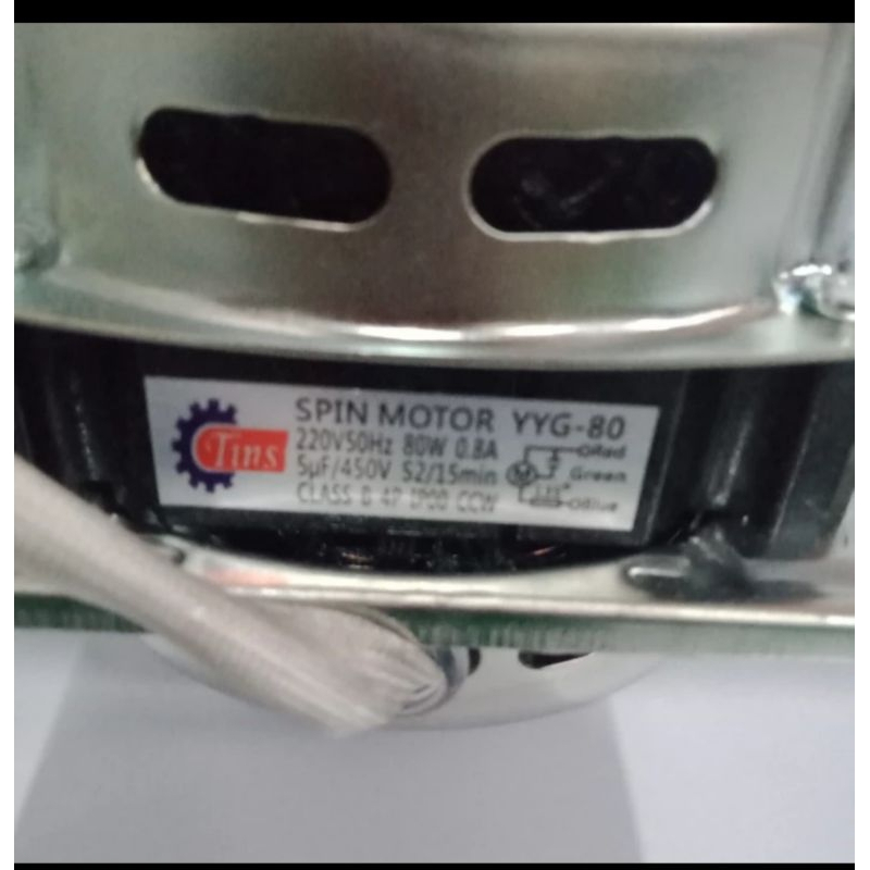 Dinamo spin mesin cuci 2 tabung