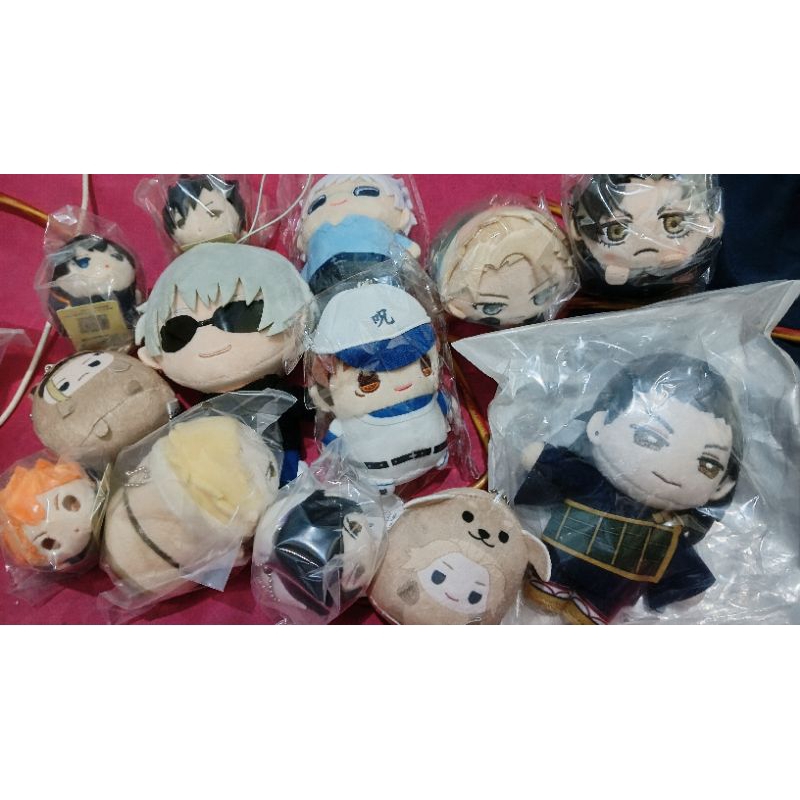 [CLEARANCE SALE] LAST STOCK Empuk-empuk JUJUTSU KAISEN, HAIKYUU, ATTACK ON TITAN, TOKYO REVENGERS, S