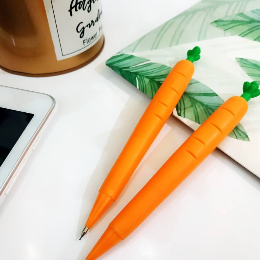 

Pensil Mekanik Cetek SAYURAN Lucu Imut Fancy - Wortel