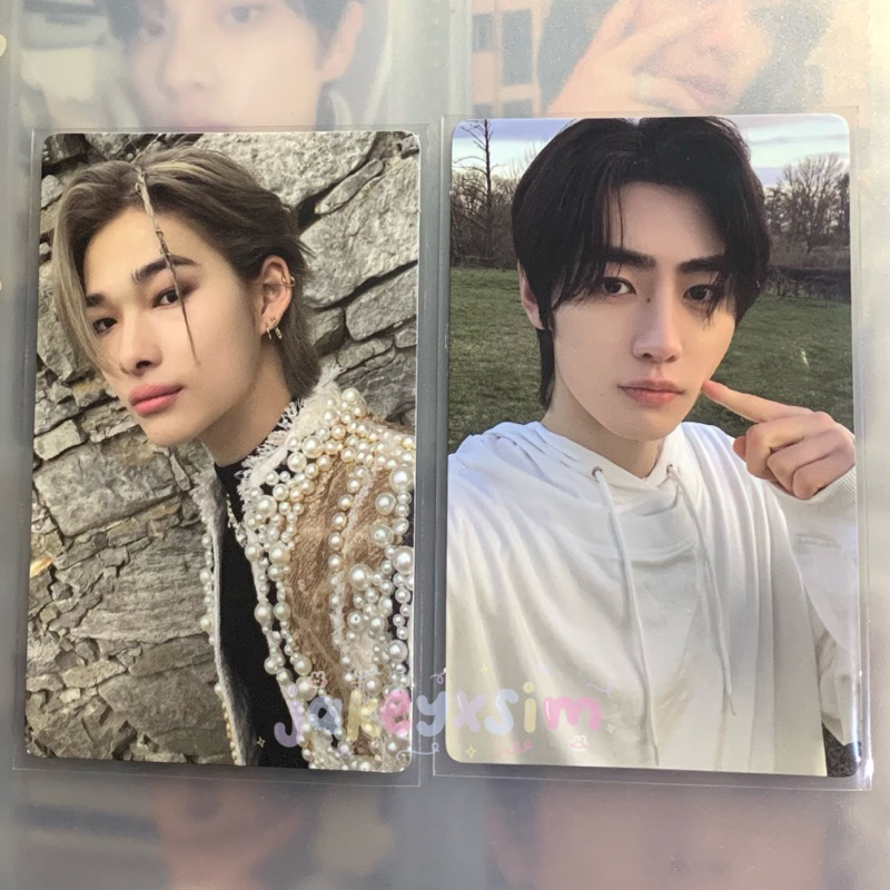 photocard enhypen jake sunghoon jungwon ni-ki dark blood weverse A B hype down odysseus scylla