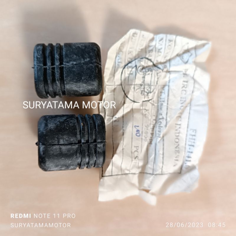 Karet Behel Begel Pegangan Jok Gl Pro Gl Max Original Sepasang