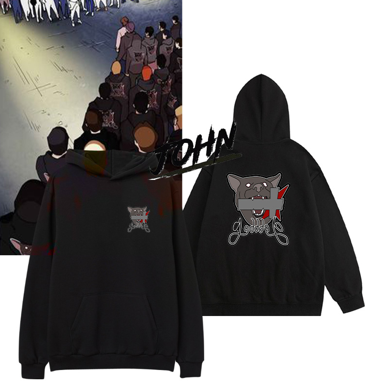 Hoodie Goddog Logo / Jaket Seong Yohan Logo Goddog