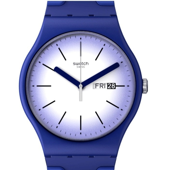 SWATCH SUON716 Original VIOLET VERBENA Jam Tangan Unisex Analog