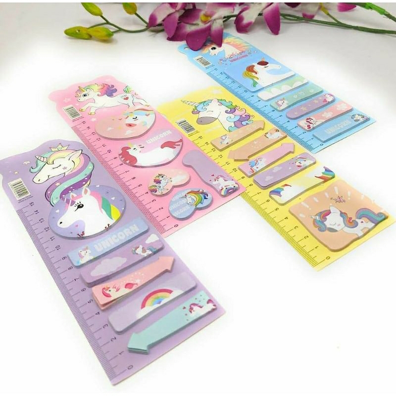 

Unicorn Sticky Note Aesthetic Stationary mini memo tempel