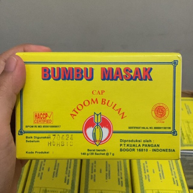 

BUMBU ATOM BULAN ASLI EXP 070624