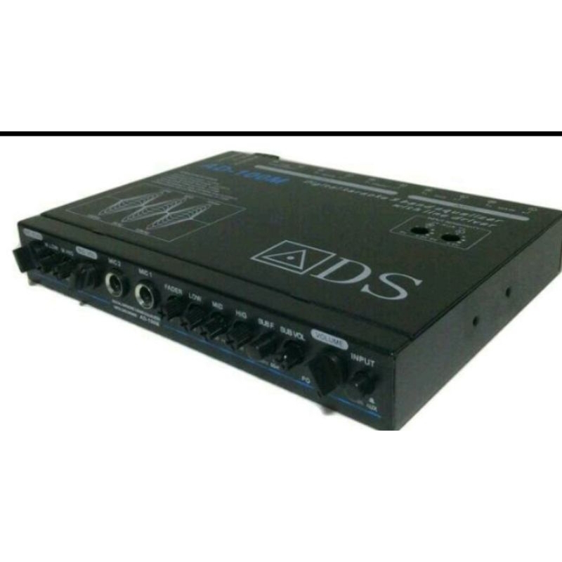 PARAMETRIK PRE AMP ADS AD-100 KARAOKE PARAMETRIK EQUALIZER ADS 100