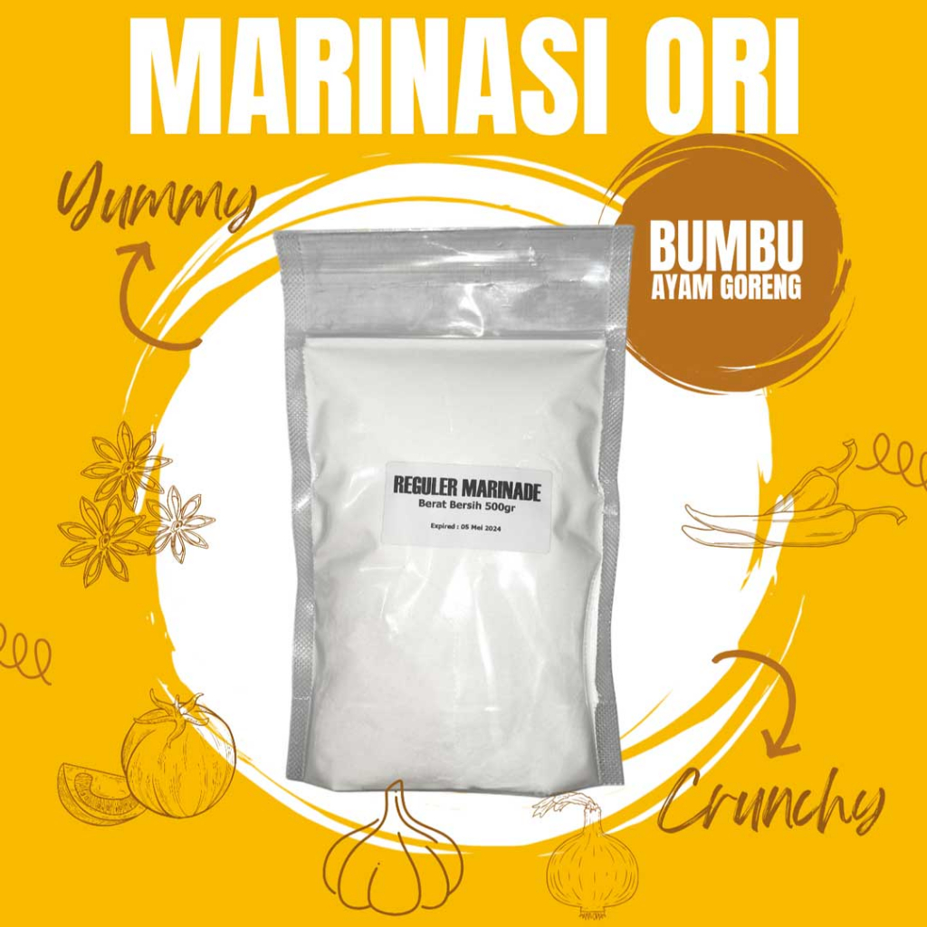 

Bumbu Marinade Original - Bumbu Marinasi Ayam Goreng