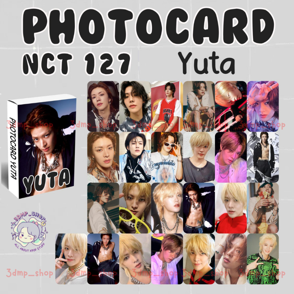 [25 Lembar] photocard lomo photo card NCT 127 Jaehyun Taeyong Doyoung Taeil Jungwoo Yuta Haechan Johnny Mark