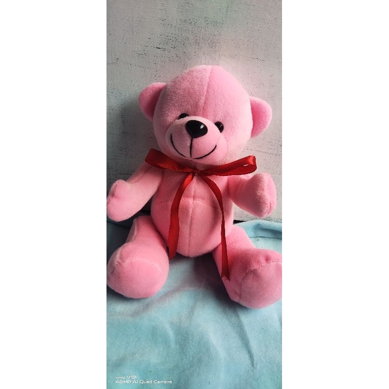 Teddy bear pita premium | teddy bear ukuran S | teddy bear duduk mini | teddy bear 20cm