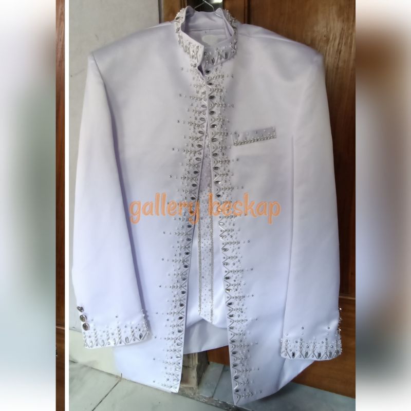 Jas akad/ beskap akad muslim / basofi pengantin akad