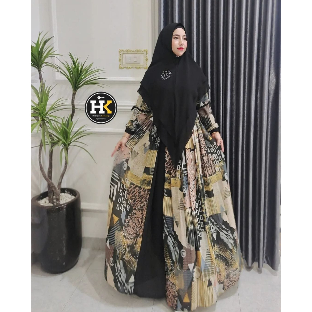 Delisa Syari by HK Dermawan ORI Hijab Gamis Syari Kekinian BestSeller Terlaris Termurah Original Sya