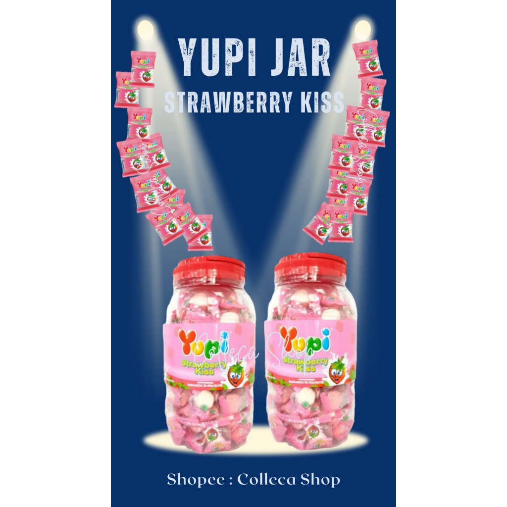 

Yupi stawbery kis ples 300 gr