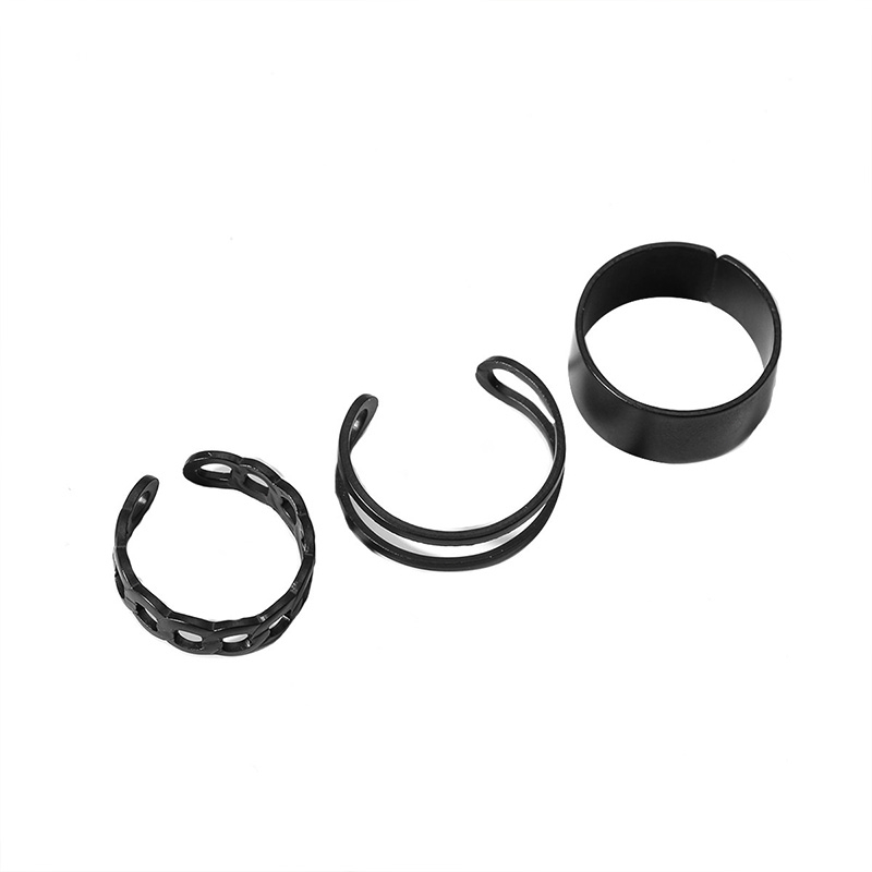 7PCS/COD✨Cincin N1ke gaya Korea Untuk Pria Dan Wanita TN-47（3pcs）💥