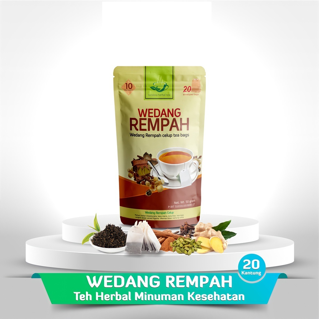 

Wedang Rempah Tazakka Herbal untuk membantu melancarkan pencernaan dan kesehatan tubuh Halal