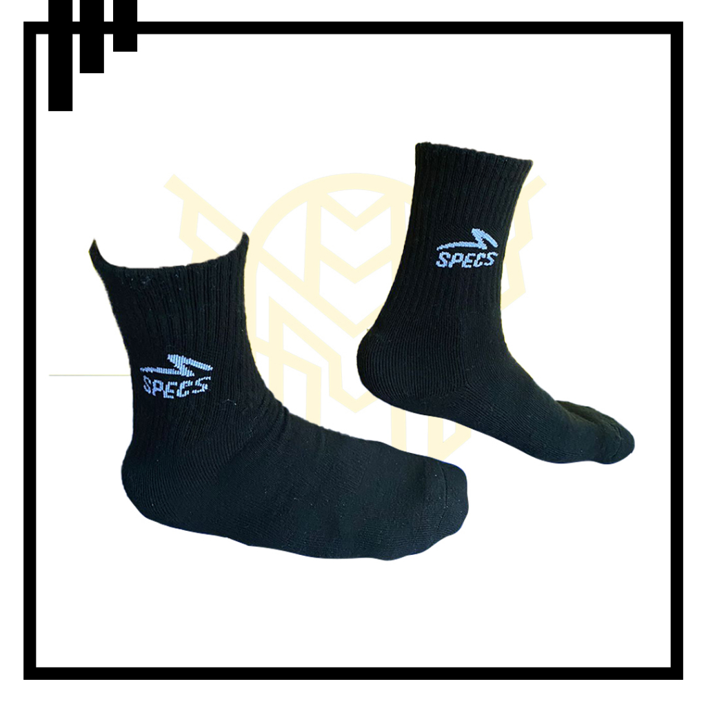 Kaos Kaki Hitam Pendek Polos Specs Training, Futsal Area Ambon, Maluku, Jayapura