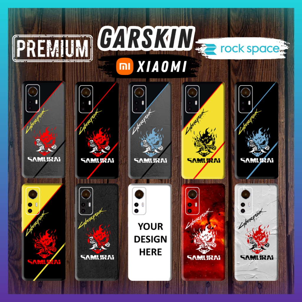 Premium Garskin Xiaomi Motif Cyberpunk By Rockspace