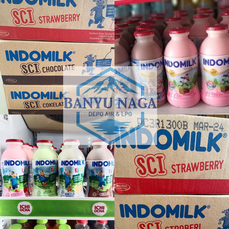 

susu indomilk botol 190ml