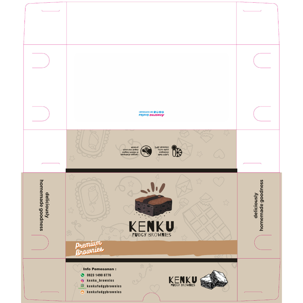 

dus custom kenku ukuran 20x10x5 laminasi