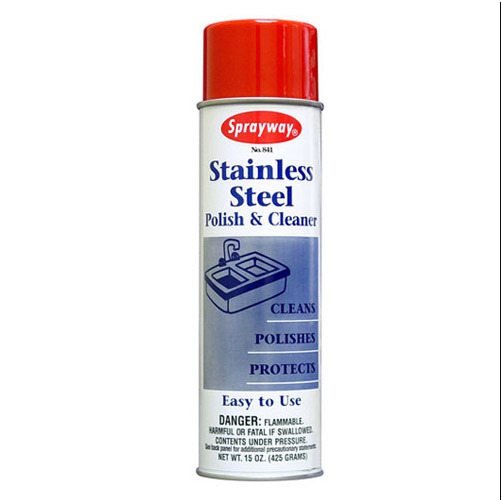 Sprayway SW841 Aerosol Stainless Steel Polish & Cleaner