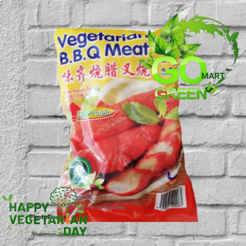 

mr. Vege Bbq meat 900g/cha sio vege/Daging merah