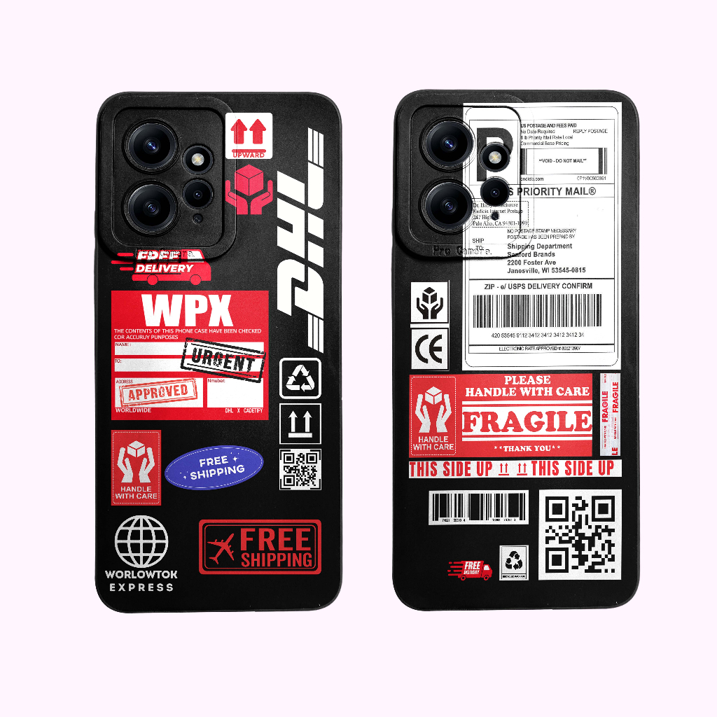 Casing Softcase Dhl Hp Redmi Note 12 11 10 Pro 9A 9C  Poco X3nfc X3pro X5 M5 M3 Pro Camera
