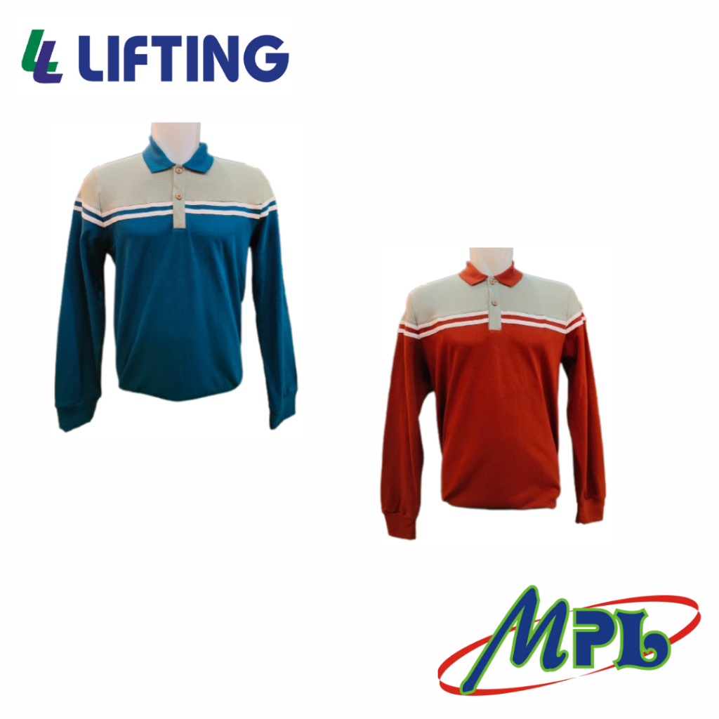 KEMEJA LIFTING ARLO PA POLO TANGAN PANJANG / BAJU OLAHRAGA LIFTING TENNIS GOLF