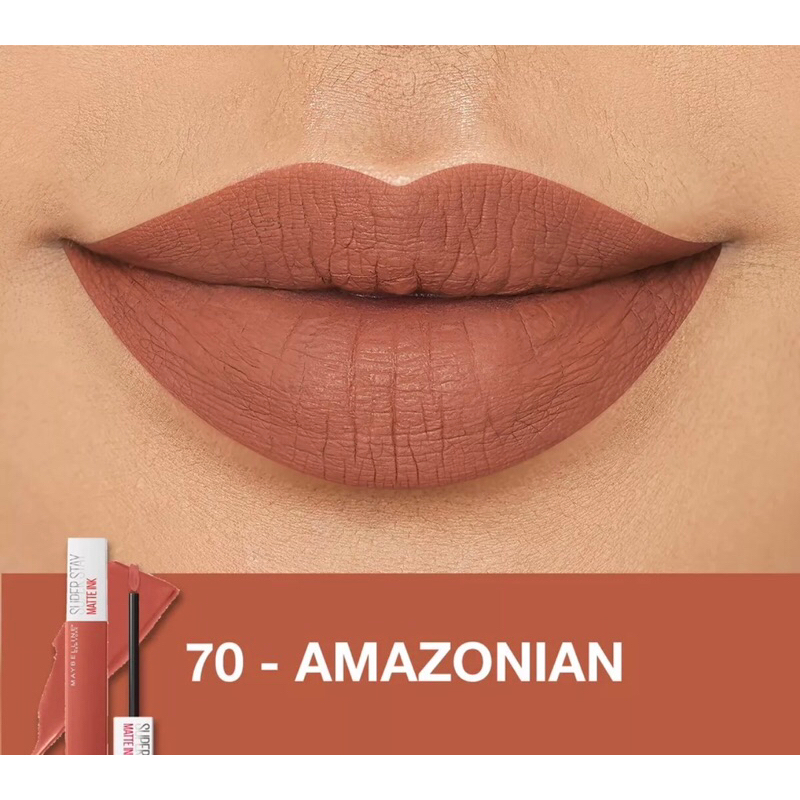 [PRELOVED] Lipcream Maybelline Superstay Matte Ink (Amazonian)