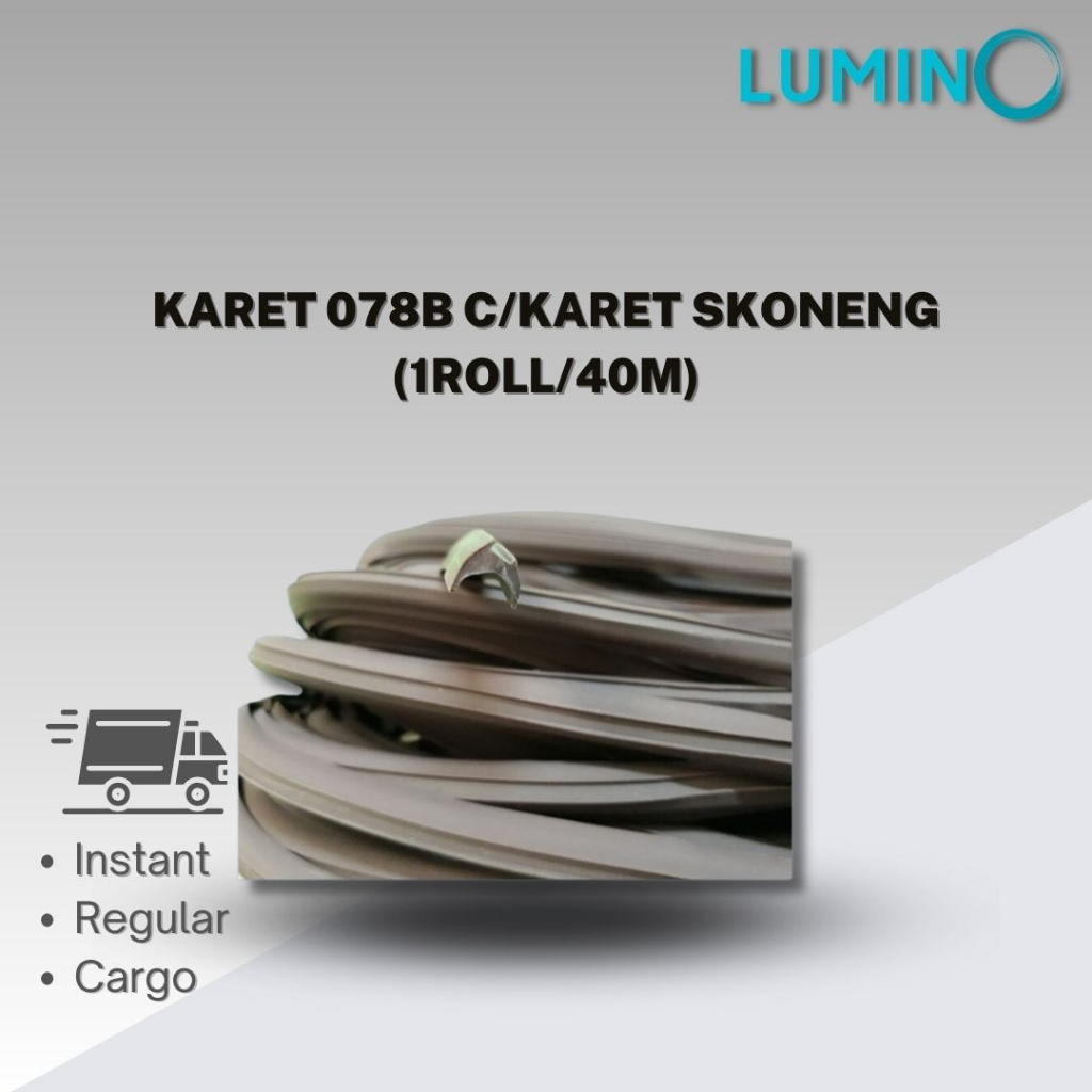 Karet Kaca 078B Karet C Karet Skoneng