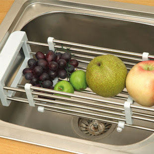 Rak Pengering Piring Gantung Wastafel / tirisan Sink / rak piring pengering Aksesoris Wastafel rak -