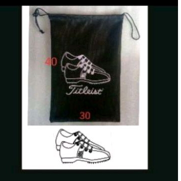 Tas golf.Tas sepatu golf Titlaist serut