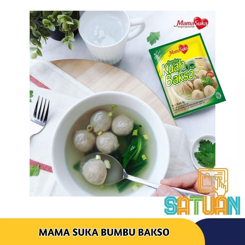 

MAMASUKA BUMBU KUAH BAKSO ¦ SATUAN TOKO ¦ RASA DAGING SAPI | DIBUAT DENGAN BAHAN PILIHAN SEHINGGA MENAMBAH CITA RASA DALAM MASAKAN ANDA |