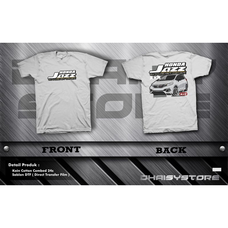 KAOS JAZZ, KAOS MOBIL JAZZ, KAOS KOMUNITAS, KAOS HONDA JAZZ
