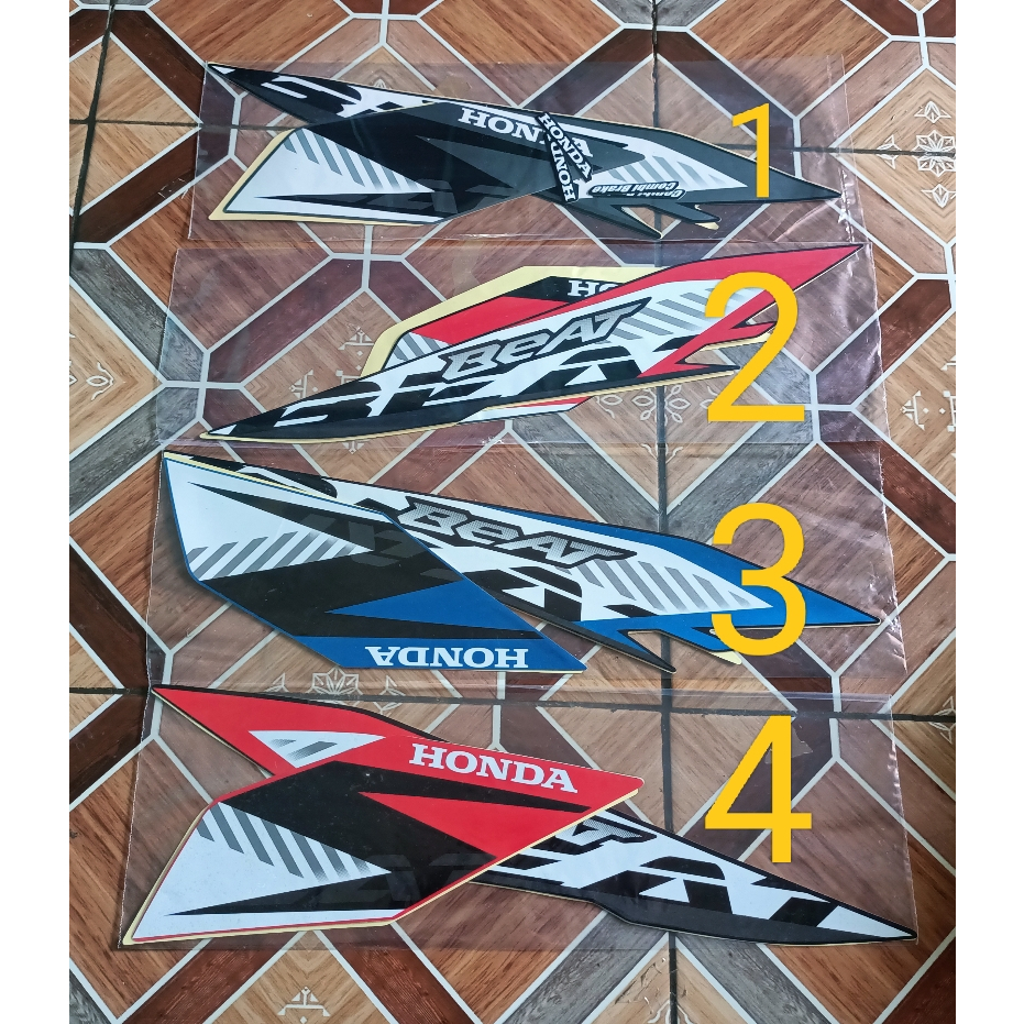 stiker striping sticker motor honda beat cbs 2023