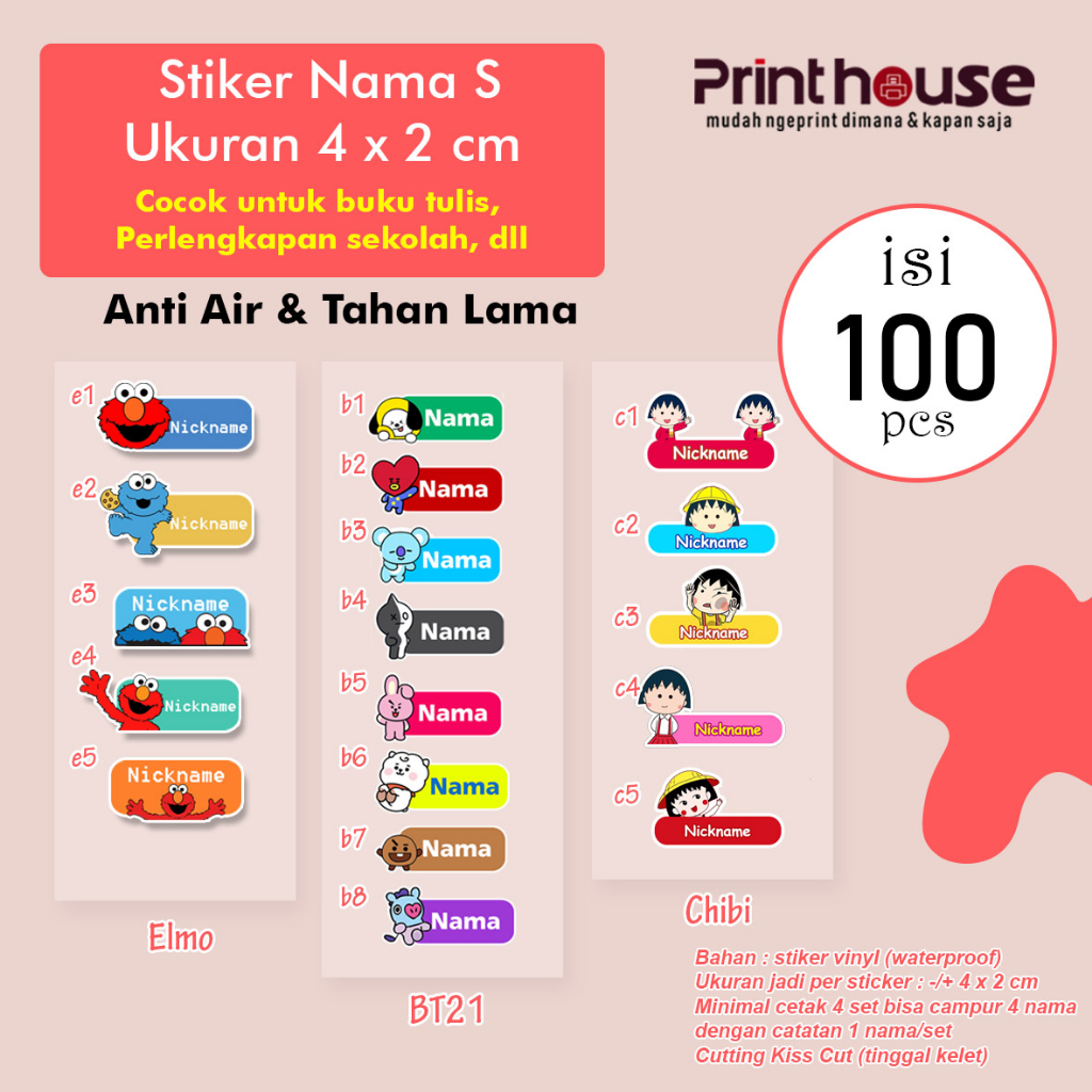 

Stiker Nama S