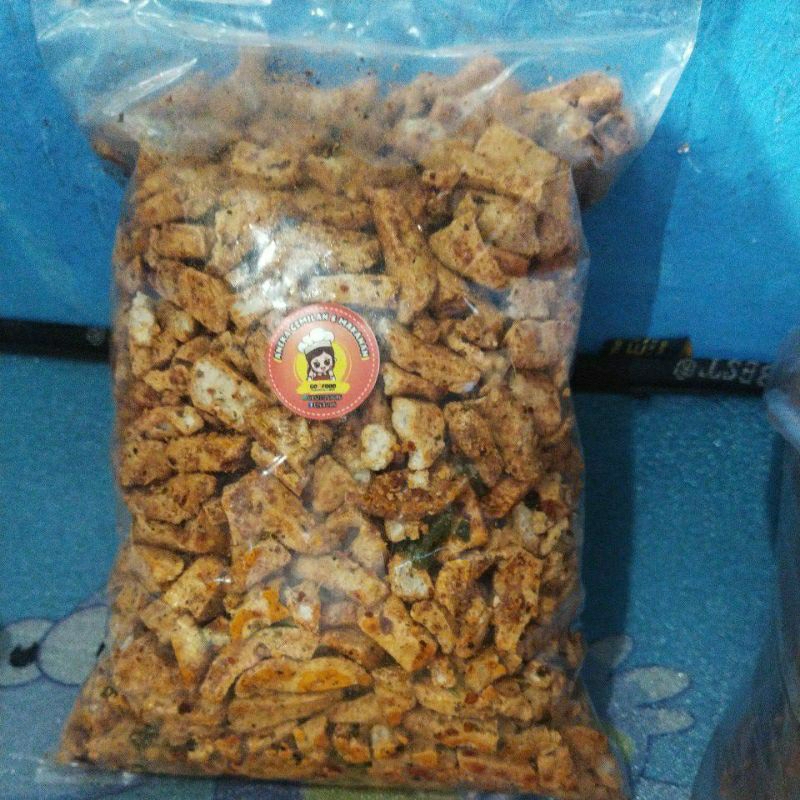 

1kg Basreng Pedas Daun Jeruk Termurah