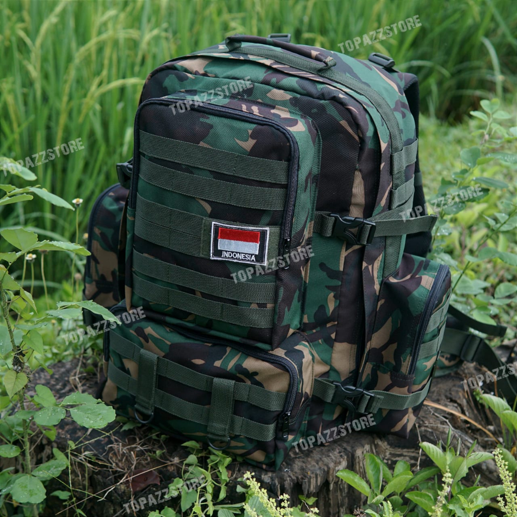 Tas Army Besar Ransel Punggung Tactical Army Tentara TNI Polisi Militer