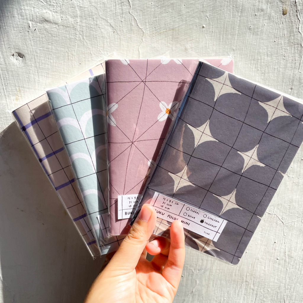 

Buku Polos Mini/ Notebook A6 Polos