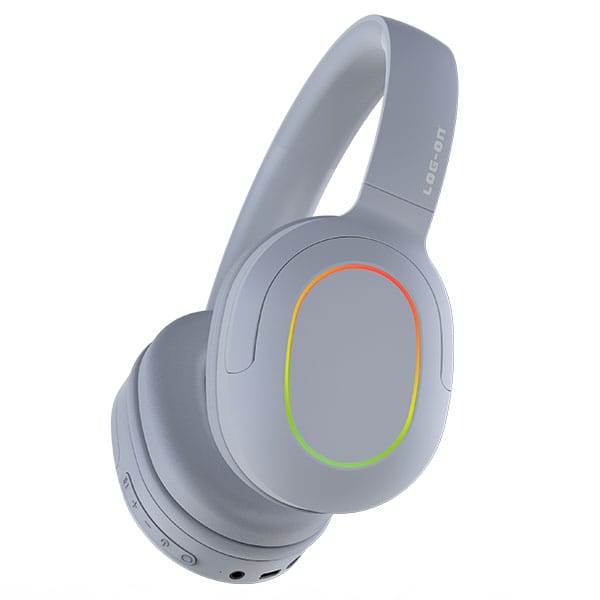 LOG-ON BLUETOOTH HEADPHONE GAMING HEAR ON 8 LO-HP8, BLUETOOTH 5.3 POWERFULL BASS BY SMOLL