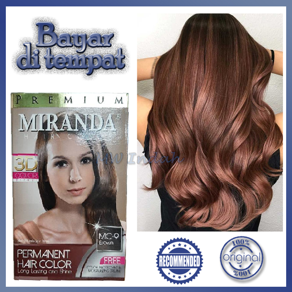 Cat Rambut Miranda Original BPOM Semir Rambut Yang Bagus Permanen Cat Rambut Korea Untuk Pria Dan Wa