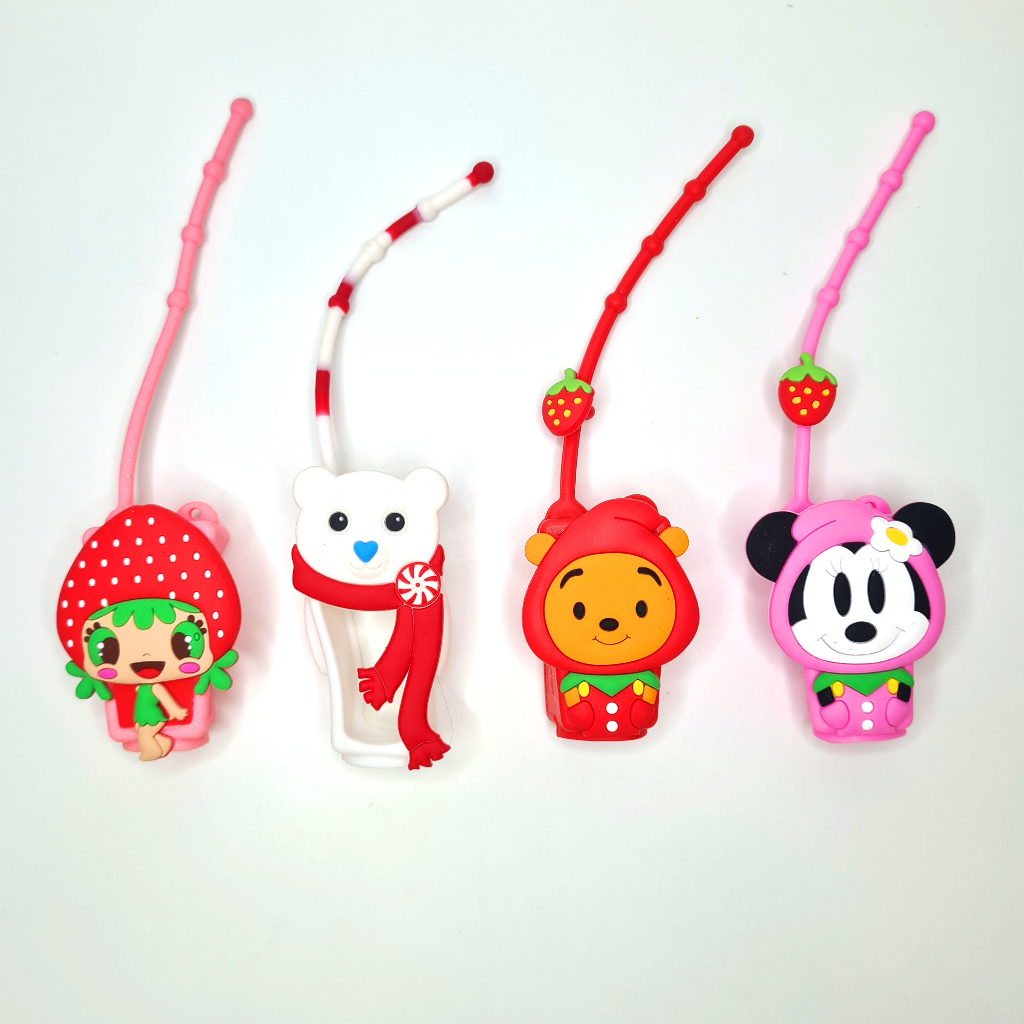 BBW Bath Body Works Pocketbac Wadah Tempat Gantungan Tas Holder Botol Hand Sanitizer Case Karakter