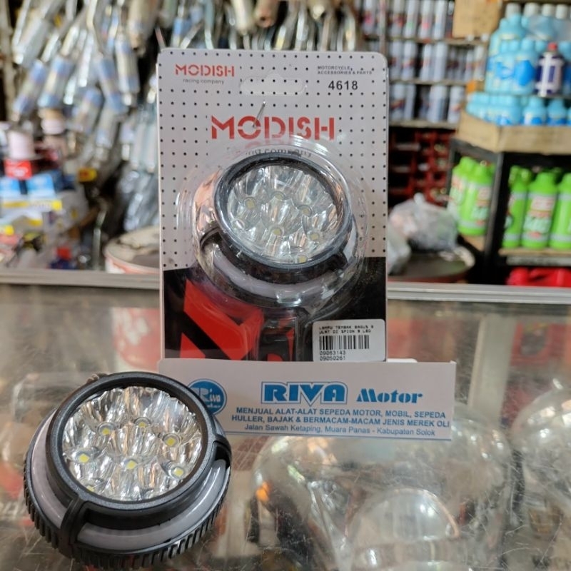 LAMPU TEMBAK LED BULAT DI SPION