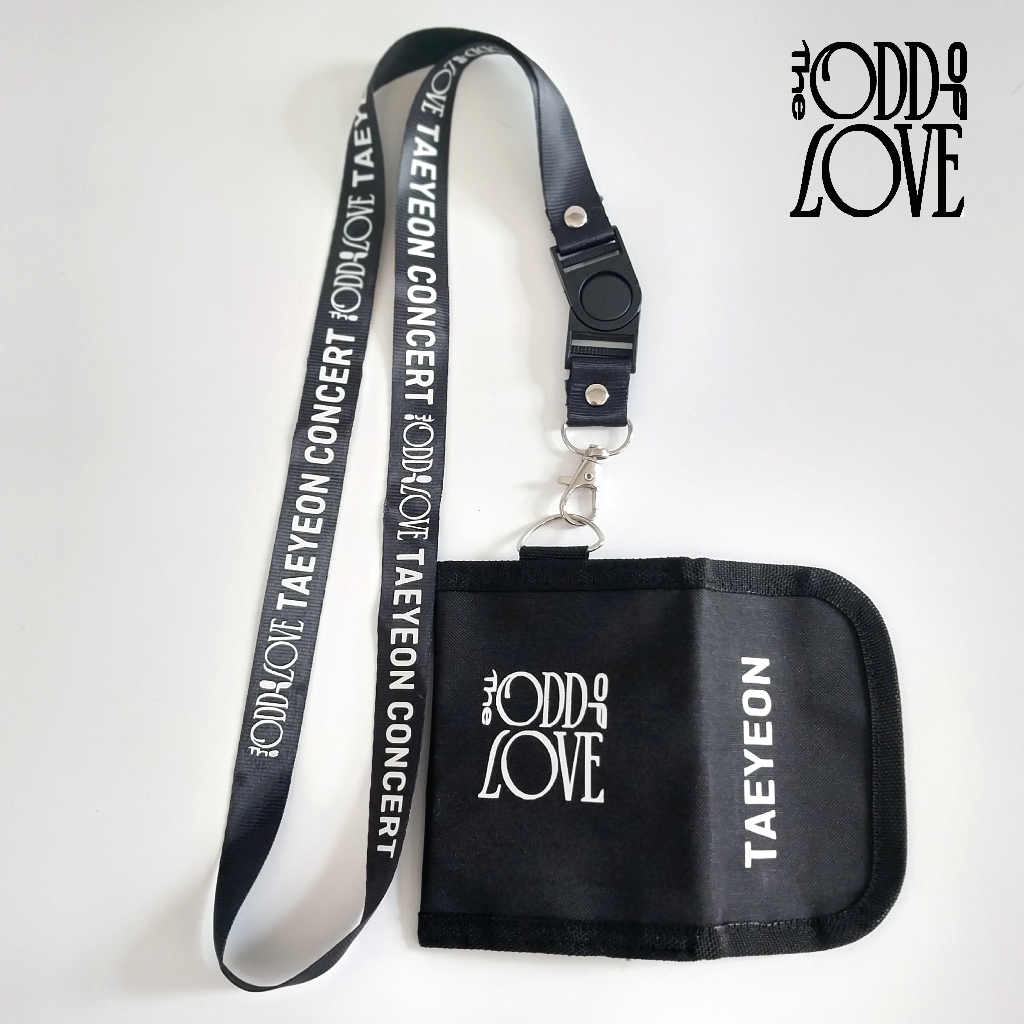 TAEYEON THE ODD OF LOVE DOMPET KARTU TALI LANYARD HANGING WALLET